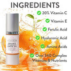 Organic Vitamin C Serum 20% + Ferulic Acid